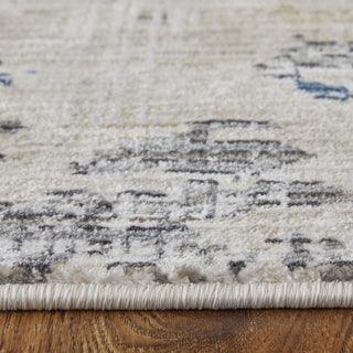 The Rug Corner Feizy Sonora Modern Abstract - Ivory/Blue/Red  