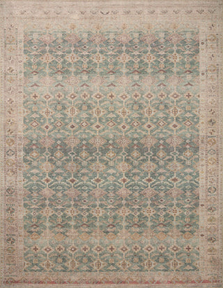 The Rug Corner Angela Rose x Loloi Angela Rose - Aubrey Aqua / Sand Area Rug  