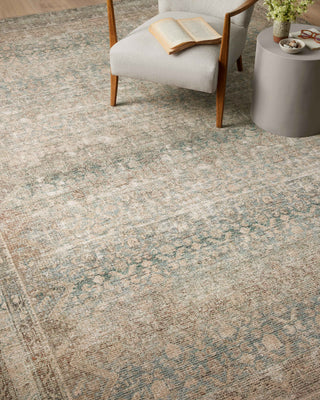 The Rug Corner Angela Rose x Loloi Angela Rose - Aubrey Jade / Natural Area Rug  