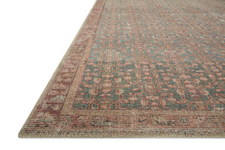 The Rug Corner Angela Rose x Loloi Aubrey Blue / Terracotta  