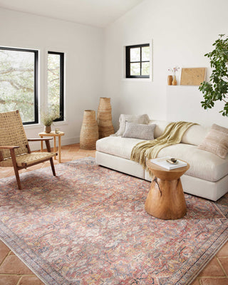 The Rug Corner Loloi II Adrian Rust / Denim  