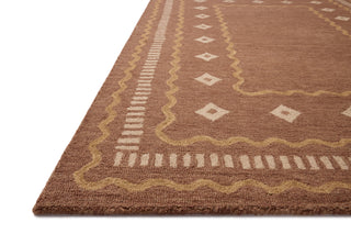 The Rug Corner Chris Loves Julia x Loloi Alfie Clay / Spice  