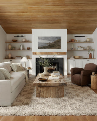 The Rug Corner Angela Rose x Loloi Angela Rose - Amira Ivory / Pebble Area Rug  