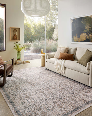 The Rug Corner Loloi II Anniston Ivory / Stone  