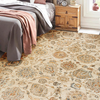 The Rug Corner Dalyn Bergama BE5 Ivory  
