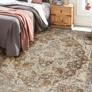 The Rug Corner Dalyn Bergama BE9 Mocha  