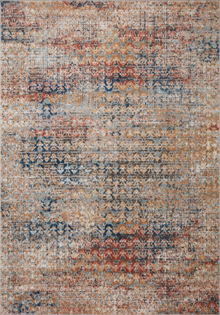 The Rug Corner Loloi II Bianca Ocean / Spice  