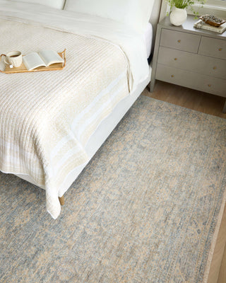 The Rug Corner Angela Rose x Loloi Angela Rose - Blake Sky / Beige Area Rug  