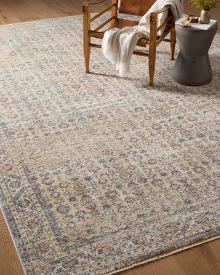 The Rug Corner Angela Rose x Loloi Angela Rose - Blake Beige / Denim Area Rug  