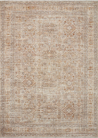 The Rug Corner Angela Rose x Loloi Angela Rose - Blake Oatmeal / Spice Area Rug  