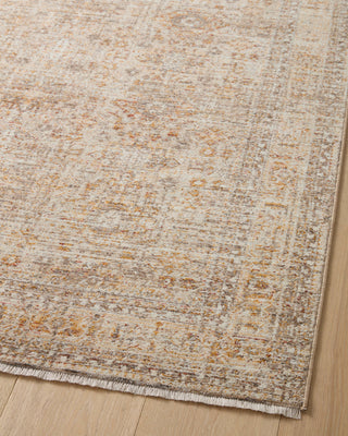 The Rug Corner Angela Rose x Loloi Angela Rose - Blake Oatmeal / Spice Area Rug  