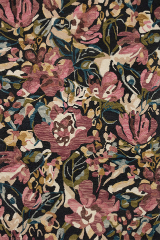 The Rug Corner Loloi Belladonna Black / Berry  