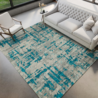 lifestyle The Rug Corner Dalyn Brisbane BR5 Teal  Brisbane BR5 Teal