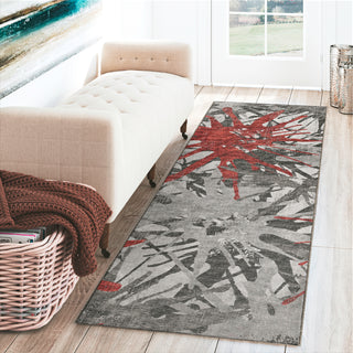 lifestyle The Rug Corner Dalyn Brisbane BR6 Scarlet  Brisbane BR6 Scarlet
