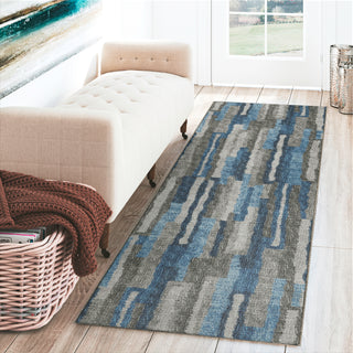 lifestyle The Rug Corner Dalyn Brisbane BR7 Navy  Brisbane BR7 Navy