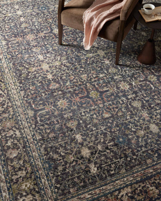 The Rug Corner Jean Stoffer x Loloi Jean Stoffer - Bradbury Midnight  / Multi Area Rug  