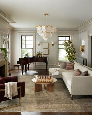 Jean Stoffer - Bradbury Dove / Gold Area Rug
