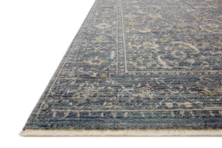 The Rug Corner Jean Stoffer x Loloi Jean Stoffer - Bradbury Ocean / Gold Area Rug  