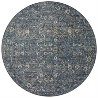 The Rug Corner Jean Stoffer x Loloi Jean Stoffer - Bradbury Ocean / Gold Area Rug  