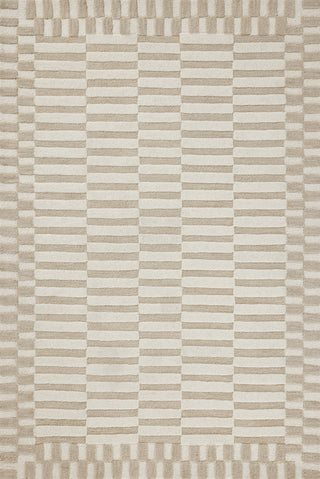 The Rug Corner Chris Loves Julia x Loloi Chris Loves Julia - Bradley Ivory / Beige Area Rug  