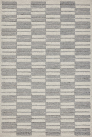 The Rug Corner Chris Loves Julia x Loloi Chris Loves Julia - Bradley Ivory / Grey Area Rug  
