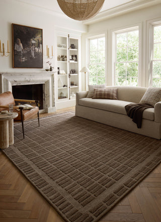 The Rug Corner Chris Loves Julia x Loloi Chris Loves Julia - Bradley Cocoa / Cocoa Area Rug  