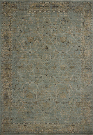 The Rug Corner Loloi Briar Aqua / Olive  