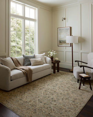 The Rug Corner Loloi Briar Silver / Moss  