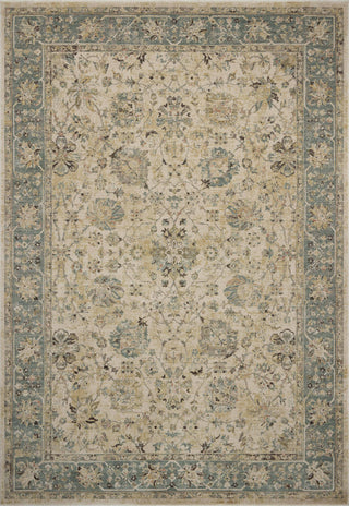 Briar Ant. Ivory / Blue