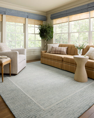 The Rug Corner Chris Loves Julia x Loloi Chris Loves Julia - Briggs Mist / Ivory Area Rug  