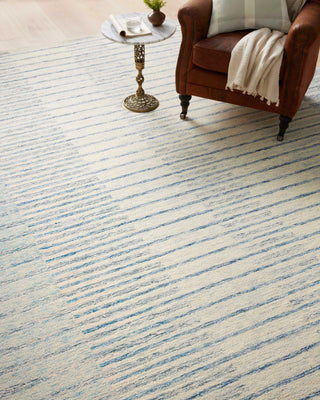 The Rug Corner Chris Loves Julia x Loloi Chris Ivory / Denim  