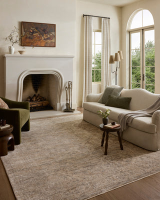 The Rug Corner Loloi II Clarisse Smoke / Natural  