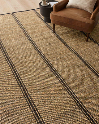 The Rug Corner Angela Rose x Loloi Angela Rose - Colton Natural / Black Area Rug  