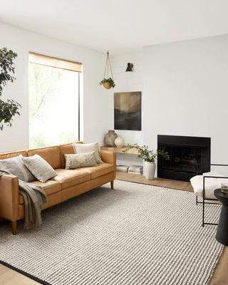 The Rug Corner Angela Rose x Loloi Angela Rose - Colton Ivory / Black Area Rug  
