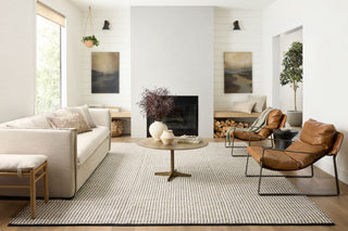 The Rug Corner Angela Rose x Loloi Angela Rose - Colton Ivory / Black Area Rug  