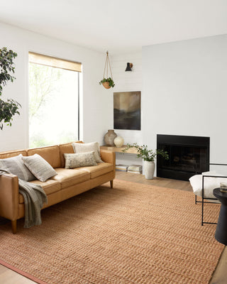 Angela Rose - Colton Natural / Clay Area Rug