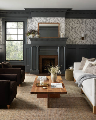 The Rug Corner Jean Stoffer x Loloi Cornwall Mocha / Natural  
