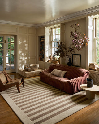 The Rug Corner Leanne Ford x Loloi Craven Oatmeal / Bark  