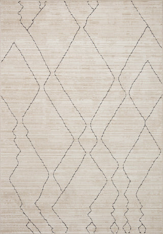 The Rug Corner Loloi II Darby Sand / Charcoal  