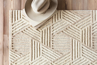 The Rug Corner Loloi Ehren Oatmeal / Ivory  