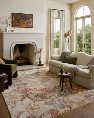 The Rug Corner Loloi II Eileen Natural / Sunrise  
