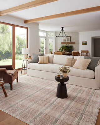 The Rug Corner Angela Rose x Loloi Angela Rose - Ember Clay / Mist Area Rug  