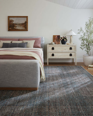 The Rug Corner Angela Rose x Loloi Angela Rose - Ember Denim / Charcoal Area Rug  