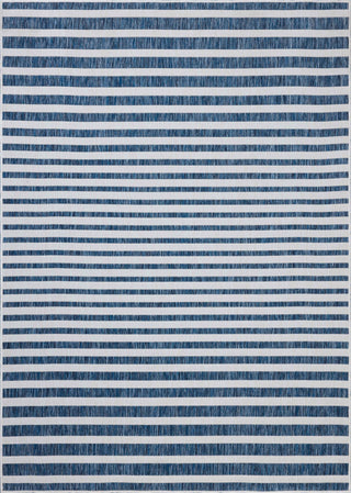 The Rug Corner Loloi II Easton Denim / Ivory  