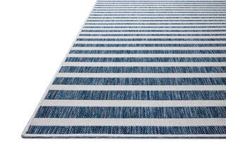 The Rug Corner Loloi II Easton Denim / Ivory  