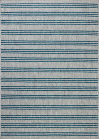 The Rug Corner Loloi II Easton Teal / Fog  