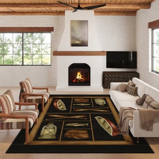 lifestyle The Rug Corner Dalyn Excursion EX4 Black  Excursion EX4 Black