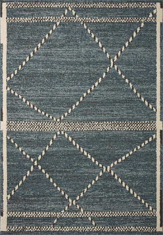 The Rug Corner Loloi II Fabian Denim / Charcoal  