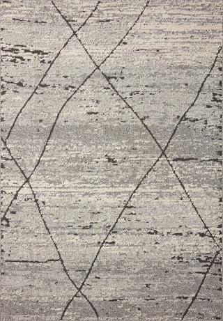 The Rug Corner Loloi II Fabian Grey / Charcoal  