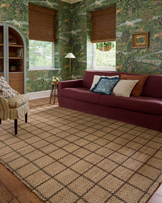 The Rug Corner Chris Loves Julia x Loloi Chris Loves Julia - Fletcher Natural / Brown Area Rug  